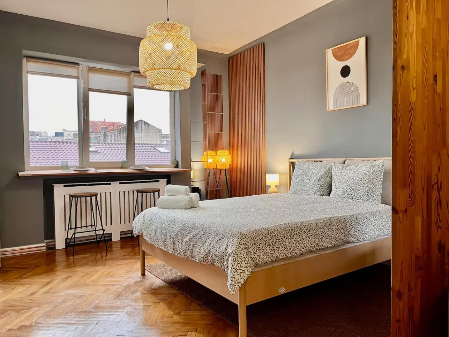 Woodie Studio With Premium Comfort By Piata Unirii Bukarest Kültér fotó