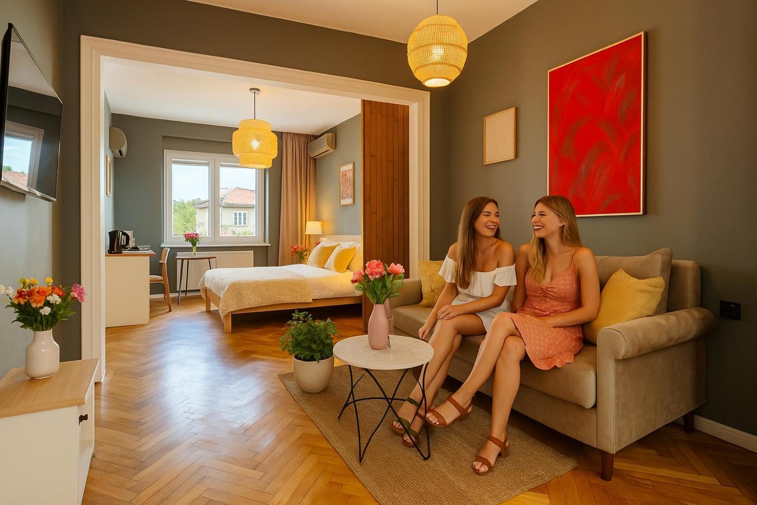 Woodie Studio With Premium Comfort By Piata Unirii Bukarest Kültér fotó